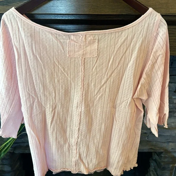 We The Free Sweet and Salty Top Pink Lotus xl - Picture 6 of 6